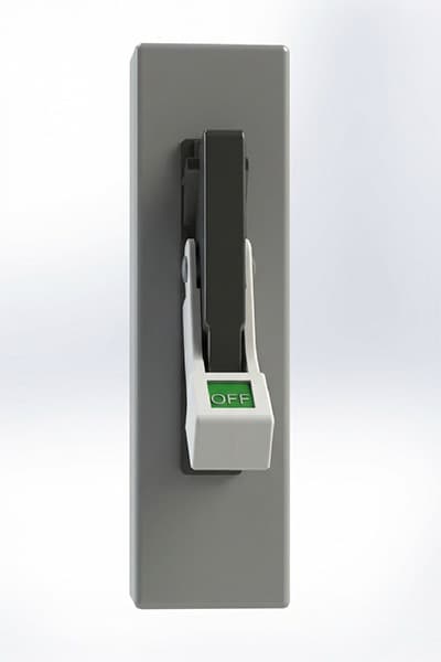 Siemens Tiastar Feeder Bucket 100A 65K Breaker Handle Detail