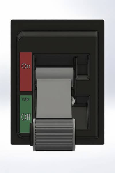 Westinghouse 2100 / 5 Star MCC identification view