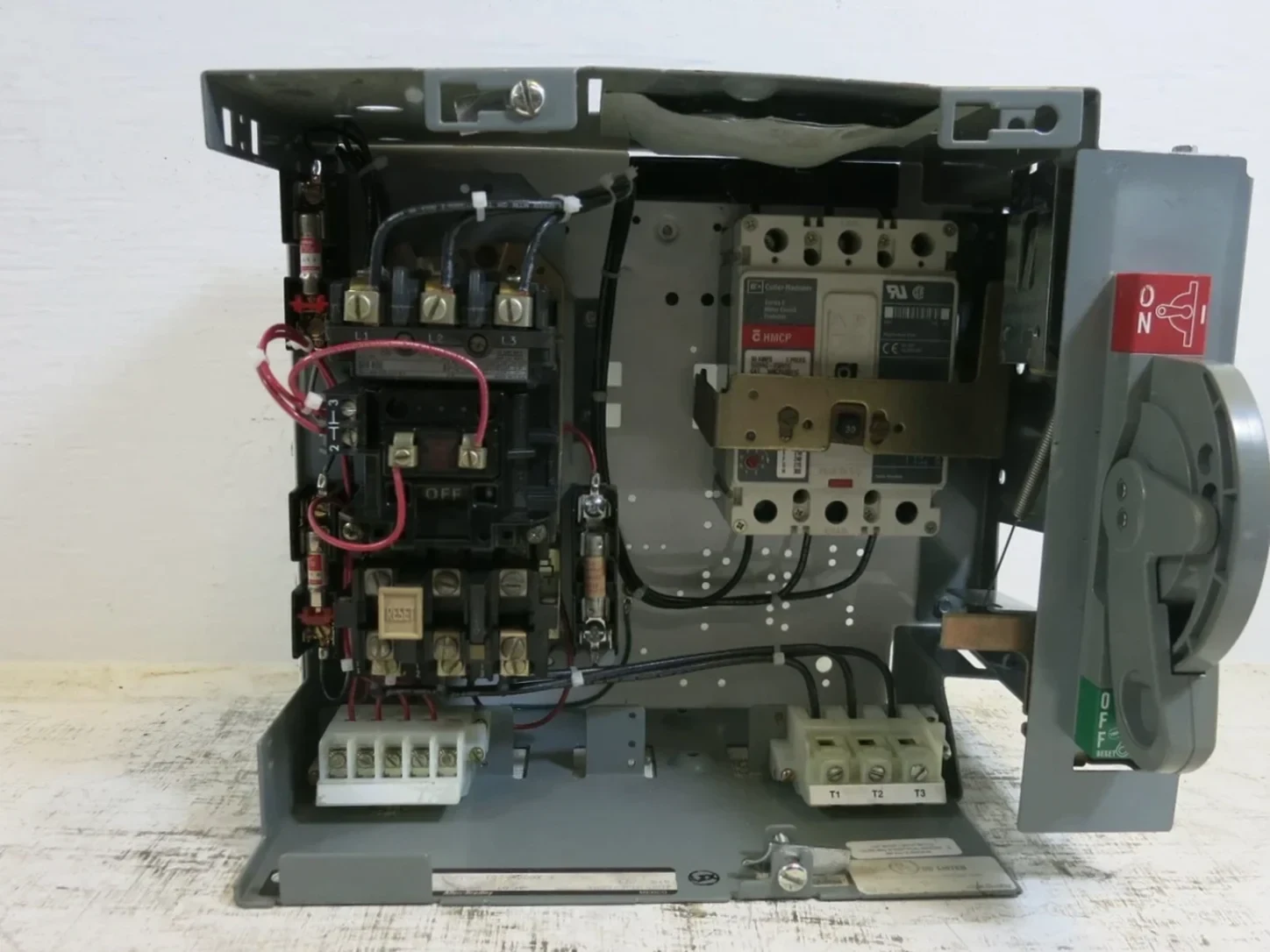 Allen Bradley 2100 12" 30A Breaker Starter MCC Bucket