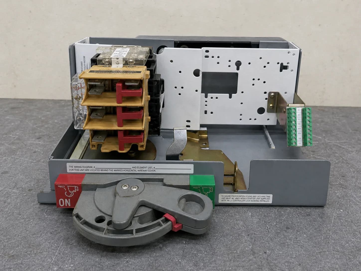 Allen Bradley 2100 6" 30A Fused Feeder MCC Bucket