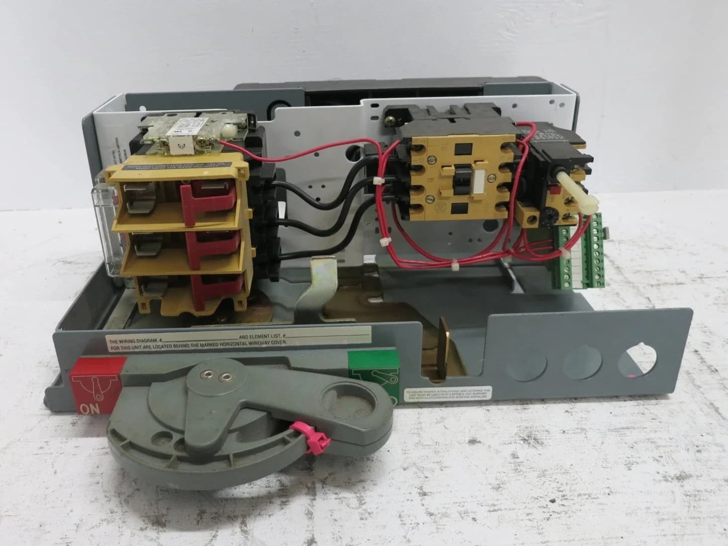 Allen Bradley 2100 6" 30A Fused Starter MCC Bucket