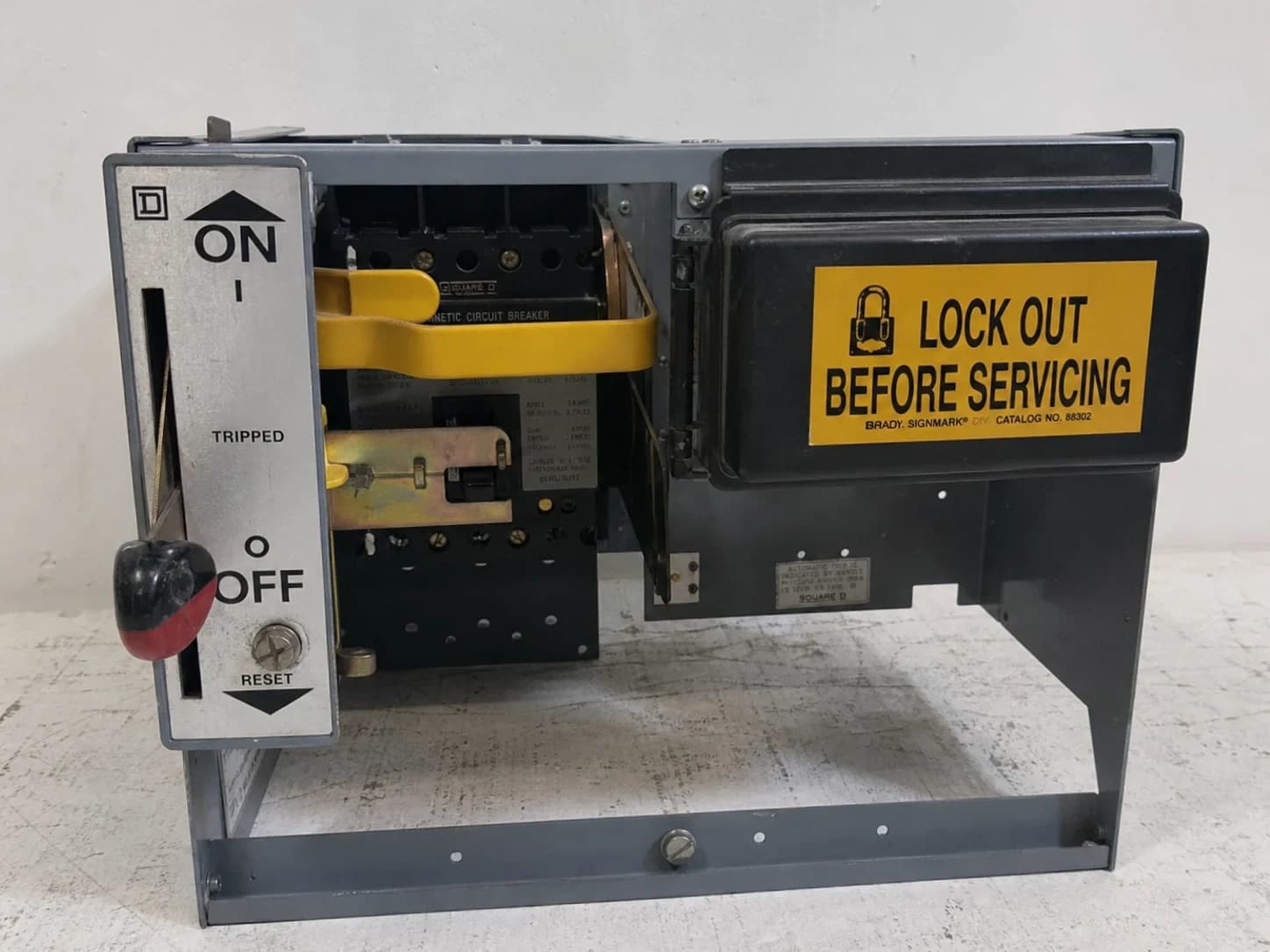 Square D Model 5 12" 3A Breaker Feeder MCC Bucket