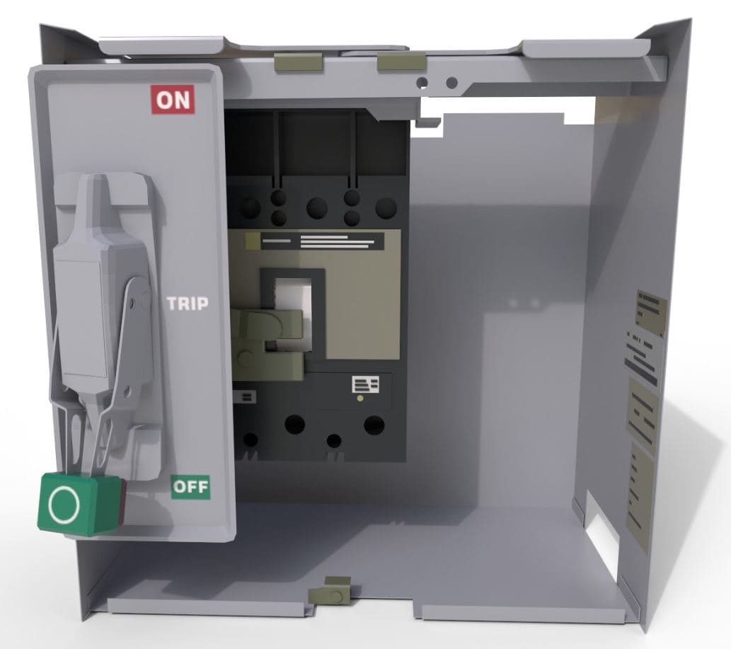Square D Model 6 MCC bucket